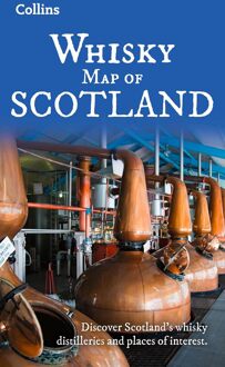 Wegenkaart - landkaart Whisky map of Scotland | Collins