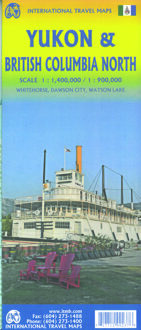Wegenkaart - landkaart Yukon - British Columbia North | ITMB