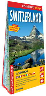 Wegenkaart - landkaart Zwitserland | ExpressMap