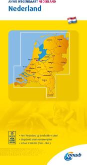 Wegenkaart Nederland - Anwb Wegenkaart - ANWB