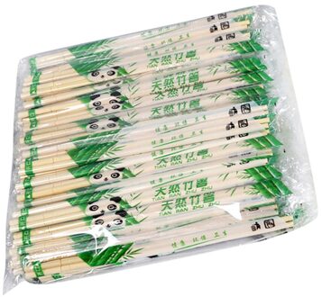 Wegwerp Eetstokjes Opp Ronde Eetstokjes Fast Food Hygiëne Eetstokjes Barbecue Одноразовые Палочки Для Еды