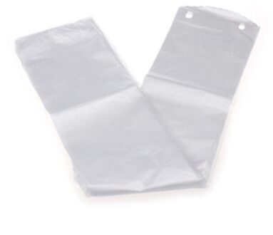 Wegwerp Paraplu Cover Hotel 100Pcs Transparante Creatieve Wegwerp Paraplu Zak Handige Waterdichte Wegwerp Zak 13X43cm Twosided 3C