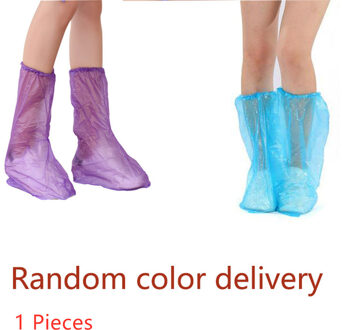 Wegwerp Plastic Waterdichte Antislip Dikke Outdoor Regenachtige Dag Tapijt Reinigen Frosted Schoen Cover Huishoudelijke Accessoires 1stk