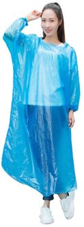 Wegwerp Regenjassen Adult Emergency Waterdichte Regenjas Wandelen Camping Kap Dragen Een Hooded Regenjas Outdoors