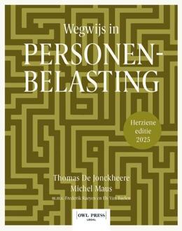 Wegwijs in personenbelasting -  Michel Maus, Thomas de Jonckheere (ISBN: 9789493429413)