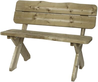 Weidebank - Tuinbank - Bruin - 120 x 91 x 62 cm