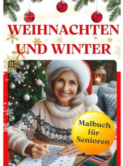 Weihnachten Und Winter - Malbuch Für Senioren - Casilda Berlin
