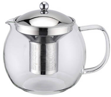 Weis Theepot met theefilter, 1.5 liter - Weis Zilver