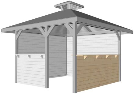 Weka Bar Voor Prieel 651 Gr.3