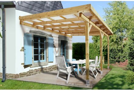 Weka Carport Aanbouw 671 Gr.4 427x279cm