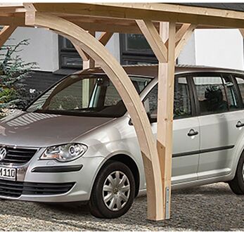 Weka Houten Boog Voor Carport