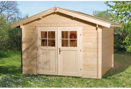 Weka Tuinhuis 112 - Onbehandeld - 262x300cm - 17,6 M³