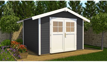 Weka Tuinhuis 122 - Antraciet - 301x295cm