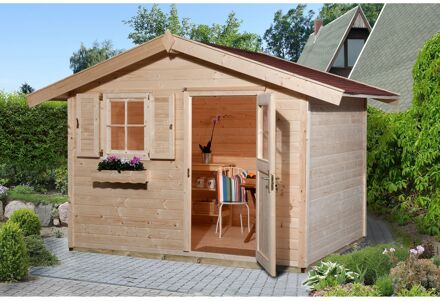 Weka Tuinhuis 123 - Onbehandeld - 301x205cm - 13,4 M³