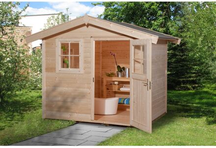 Weka Tuinhuis 123 - Onbehandeld - 301x235cm