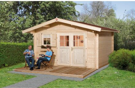 Weka Tuinhuis 136 - Onbehandeld - 380x300cm