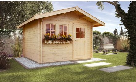 Weka Tuinhuis 139a - Onbehandeld - 300x300cm - 21,2 M³