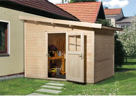 Weka Tuinhuis 160 - Onbehandeld - 250x241cm