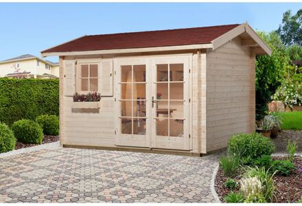 Weka Tuinhuis 163 - Onbehandeld - 380x250cm