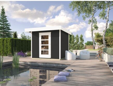 Weka Tuinhuis 172 - Antraciet - 205x211cm