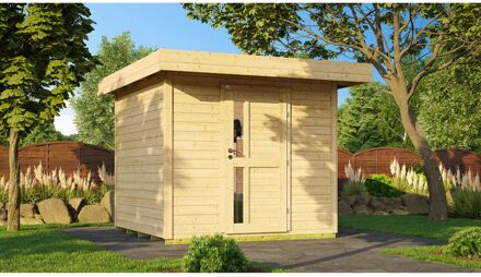 Weka Tuinhuis 172 - Onbehandeld - 235x241cm - 12,3 M³