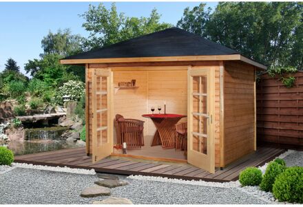 Weka Tuinhuis 177 - Onbehandeld - 280x238cm