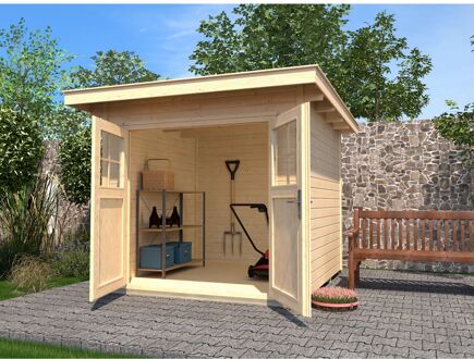 Weka Tuinhuis 179 - Onbehandeld - 235x211cm