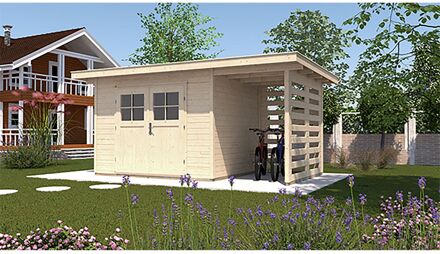 Weka Tuinhuis 179 Type A Gr1 240x385cm