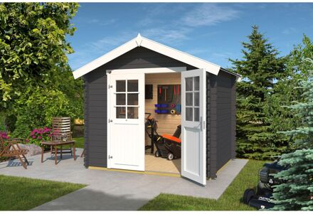 Weka Tuinhuis 209 - Antraciet - 200x250cm