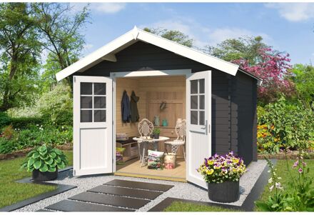 Weka Tuinhuis 209 - Antraciet - 300x250cm