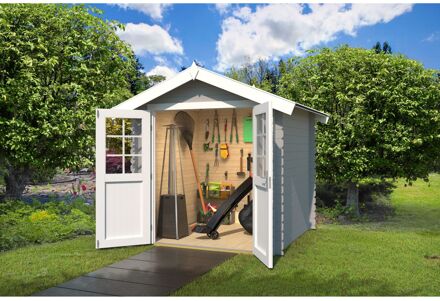 Weka Tuinhuis 209 - Grijs - 200x200cm