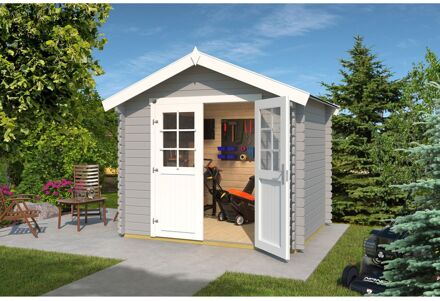 Weka Tuinhuis 209 - Grijs - 250x250cm