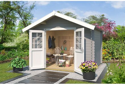 Weka Tuinhuis 209 - Grijs - 300x250cm