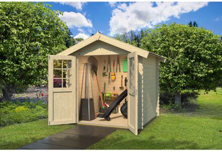 Weka Tuinhuis 209 - Onbehandeld - 239x200cm