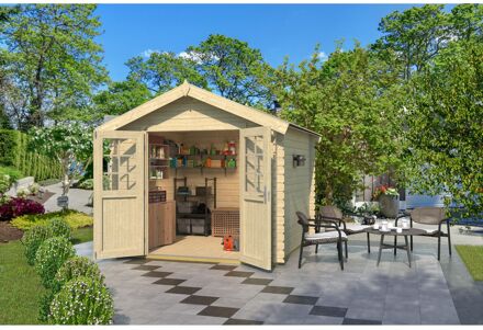 Weka Tuinhuis 209 - Onbehandeld - 250x250cm