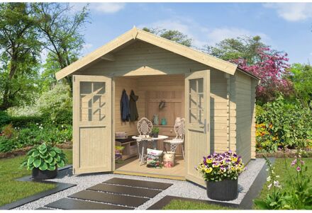 Weka Tuinhuis 209 - Onbehandeld - 261x300cm