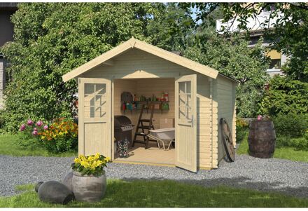 Weka Tuinhuis 209 - Onbehandeld - 300x300cm