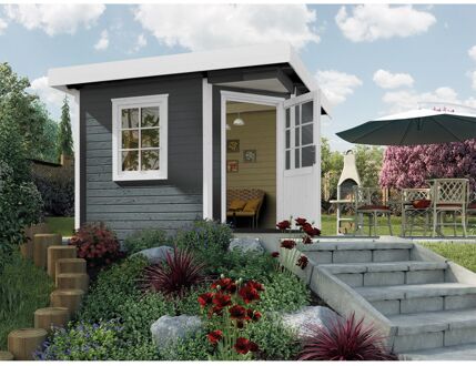 Weka Tuinhuis 213 - Antraciet - 259x238cm