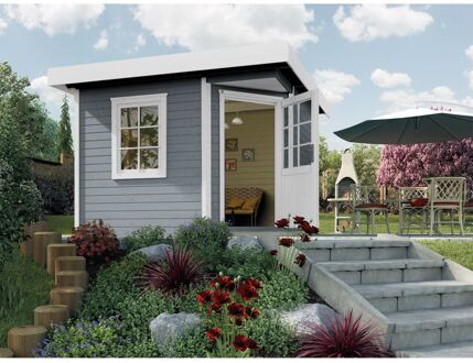 Weka Tuinhuis 213 Design - Grijs - 259x238cm