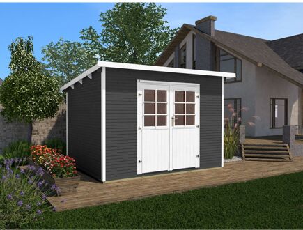 Weka Tuinhuis 219 - Antraciet - 295x241cm