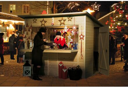 Weka Tuinhuis 221 - Onbehandeld - 243x199cm