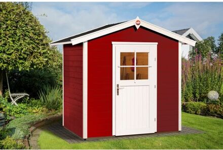 Weka Tuinhuis 223 Gr1 Rood 154x205cm