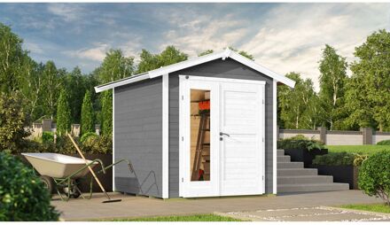 Weka Tuinhuis 224 A - Grijs - 205x209cm
