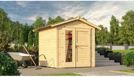 Weka Tuinhuis 224 A - Onbehandeld - 205x209cm