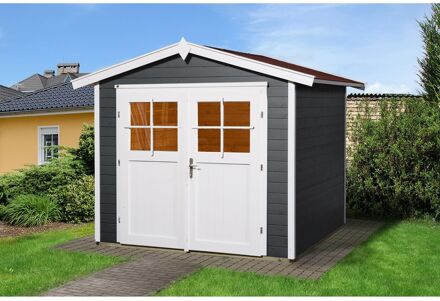 Weka Tuinhuis 224 - Antraciet - 227x235cm