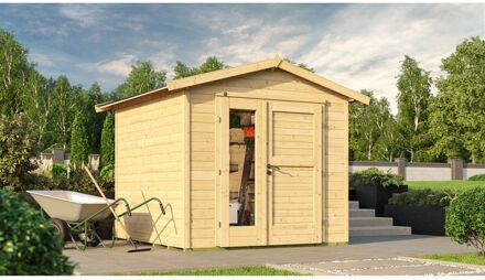 Weka Tuinhuis 224 - Onbehandeld - 235x239cm