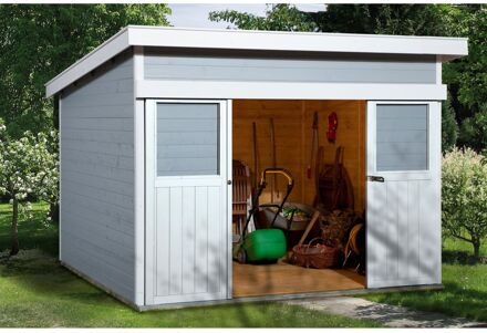 Weka Tuinhuis 225 - Grijs - 238x295cm