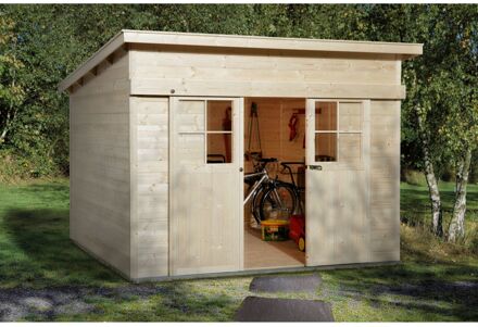 Weka Tuinhuis 225 - Onbehandeld - 238x295cm