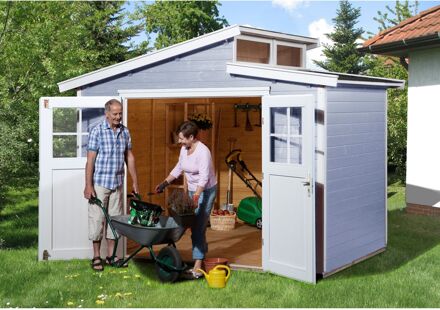 Weka Tuinhuis 226 - Grijs - 252x295cm