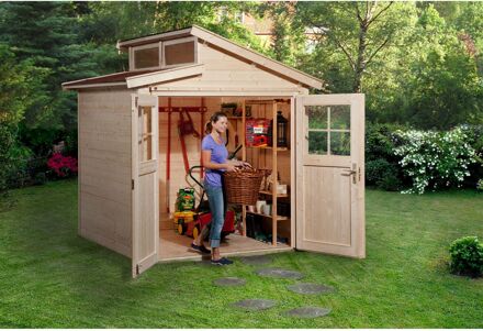 Weka Tuinhuis 226 - Onbehandeld - 252x205cm